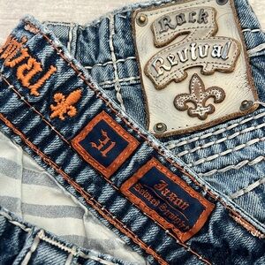 Rock‎ Revival Jason Relaxed Straight Jean Men’s Size 31X32